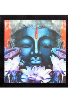 Laughing Buddha Design Satin Matt Texture UV Art Painting