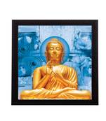 Laughing Buddha Design Satin Matt Texture UV Art Painting