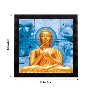 Laughing Buddha Design Satin Matt Texture UV Art Painting 3