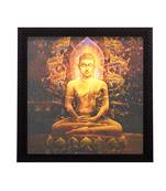 Laughing Buddha Design Satin Matt Texture UV Art Painting