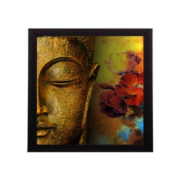 Laughing Buddha Design Satin Matt Texture UV Art Painting 1
