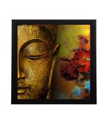 Laughing Buddha Design Satin Matt Texture UV Art Painting