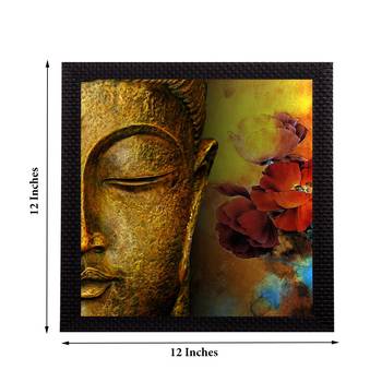 Laughing Buddha Design Satin Matt Texture UV Art Painting 3
