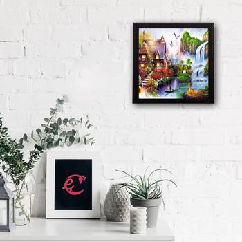Scenary View Matt Textured UV Art Painting 2