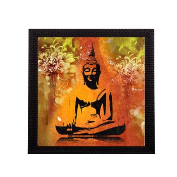 Laughing Buddha Design Satin Matt Texture UV Art Painting 1
