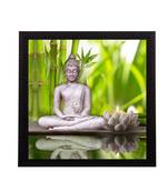 Laughing Buddha Design Satin Matt Texture UV Art Painting