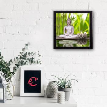 Laughing Buddha Design Satin Matt Texture UV Art Painting 2