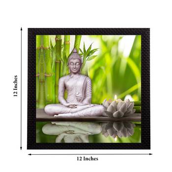 Laughing Buddha Design Satin Matt Texture UV Art Painting 3