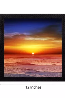 Scenary View Matt Textured UV Art Painting