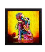 Laughing Buddha Design Satin Matt Texture UV Art Painting