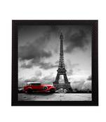 Effiel Tower Design Satin Matt Texture UV Art Painting