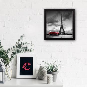 Effiel Tower Design Satin Matt Texture UV Art Painting 2