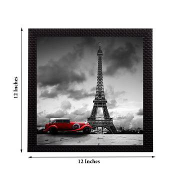 Effiel Tower Design Satin Matt Texture UV Art Painting 3