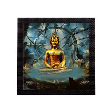 Laughing Buddha Design Satin Matt Texture UV Art Painting 1