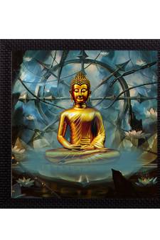 Laughing Buddha Design Satin Matt Texture UV Art Painting