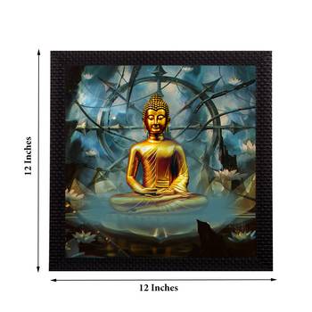 Laughing Buddha Design Satin Matt Texture UV Art Painting 3