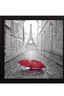 Effiel Tower Design Satin Matt Texture UV Art Painting