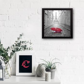 Effiel Tower Design Satin Matt Texture UV Art Painting 2
