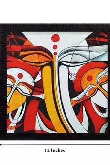 Figurative Satin Matt Texture UV Art Painting