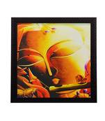 Laughing Buddha Design Satin Matt Texture UV Art Painting