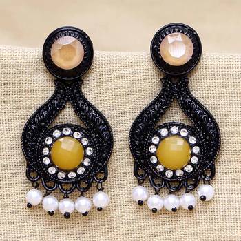 Yellow danglers-drops 1