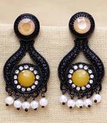 Yellow danglers-drops