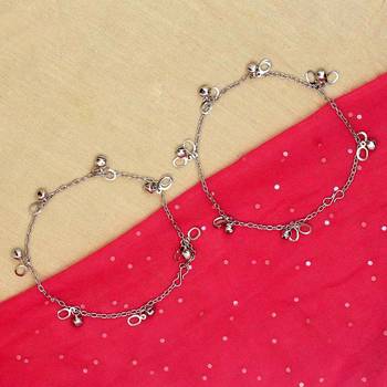 Silver anklets 1