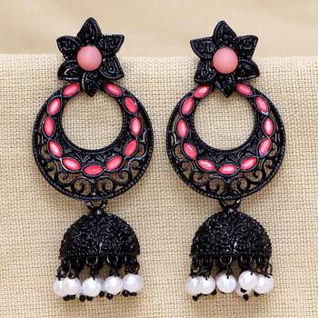 Pink danglers-drops 1