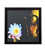 Laughing Buddha Design Satin Matt Texture UV Art Painting