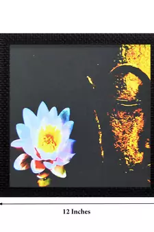 Laughing Buddha Design Satin Matt Texture UV Art Painting