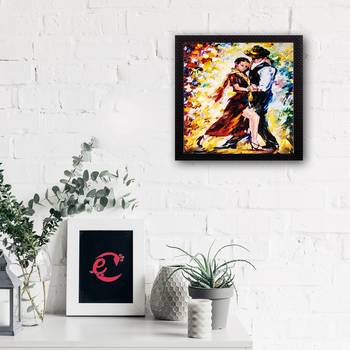 Set Beautiful Loving Couple Satin Matt Texture UV Art Painting 2