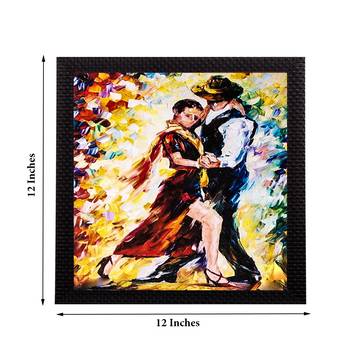 Set Beautiful Loving Couple Satin Matt Texture UV Art Painting 3