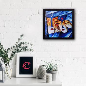 Figurative Satin Matt Texture UV Art Painting 2