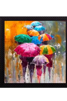 Scenary View Matt Textured UV Art Painting