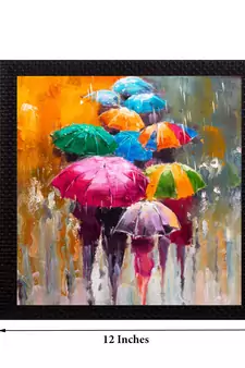 Scenary View Matt Textured UV Art Painting