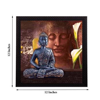Laughing Buddha Design Satin Matt Texture UV Art Painting 3