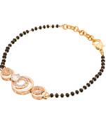 Black diamond mangalsutra