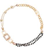 Black diamond mangalsutra