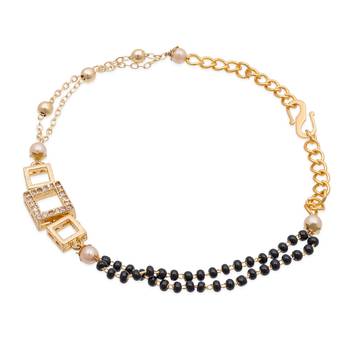 Black diamond mangalsutra 2