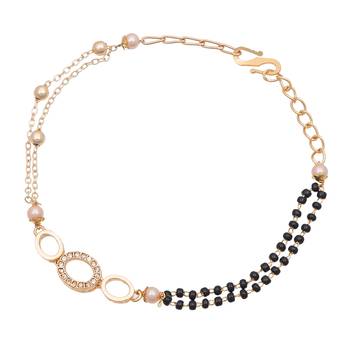 Black diamond mangalsutra 2