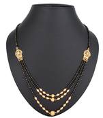 Black diamond mangalsutra