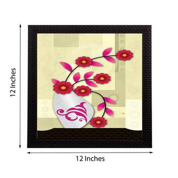 Floral Theme Satin Matt Texture UV Art Painting 3
