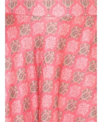 Pink Printed Skirt-Set 7