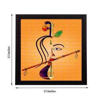 Lord Krishna Matt Texture UV Art Painting 3
