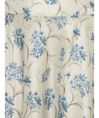 Blue Floral Skirt-Set 5