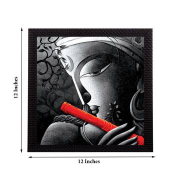 Lord Krishna Matt Texture UV Art Painting 3