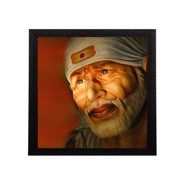 Sai Baba Matt Textured UV Art Painting 1