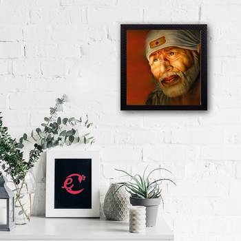 Sai Baba Matt Textured UV Art Painting 2
