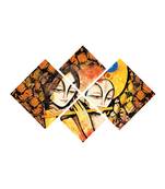 Set of 4 Radha Krishna Premium Canvas Painting