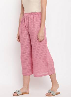 Pink Dobby Palazzo 2